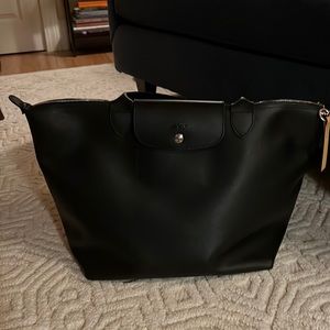 Like new black Longchamp tote.